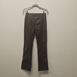 Brown Leather Pants